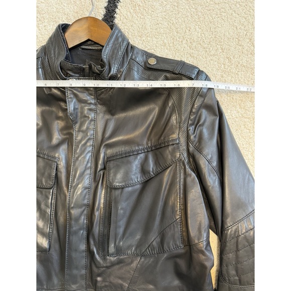 Hugo Boss - McLaren Limited Edition Aniline Leather Jacket Size 42R - Picture 15 of 16
